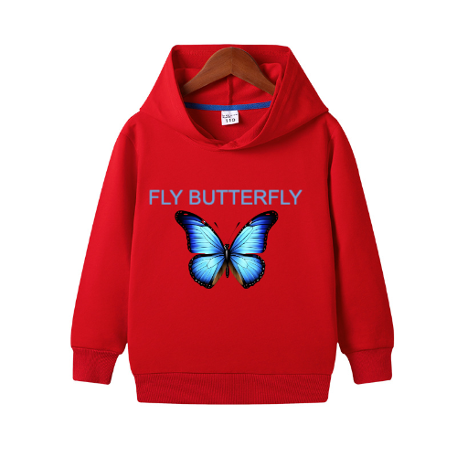 FLY BUTTERFLY CHILD HOODIE