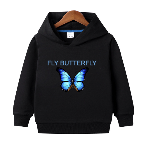 FLY BUTTERFLY CHILD HOODIE