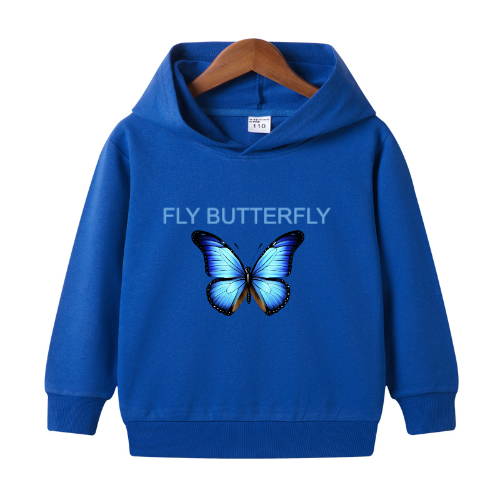 FLY BUTTERFLY CHILD HOODIE