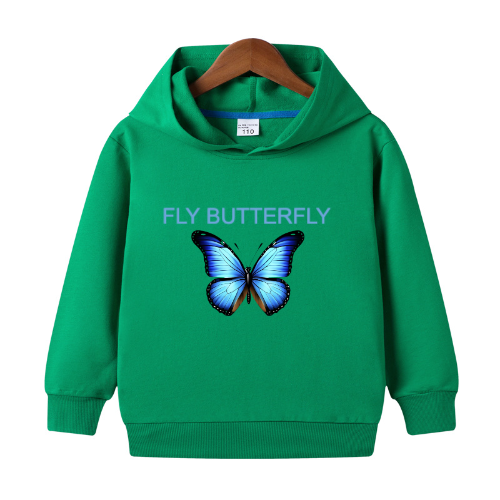 FLY BUTTERFLY CHILD HOODIE